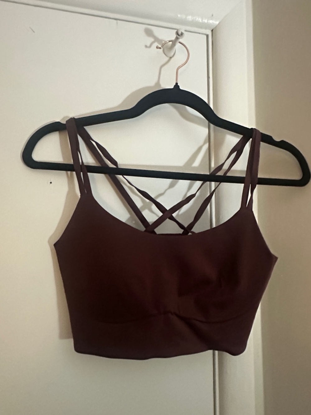 Aerie brand Strappy Maroon Bralette Top